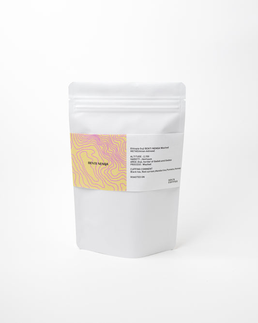 ETHIOPIA GUJI BENTI NENQA WASHED(エチオピア　グジ　バンティネンカ　ウォッシュド)